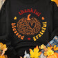 Pumpkin Graphic Long Sleeve Sweatshirt
