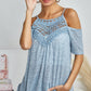 BiBi Front Crochet Lace Adjustable Strap Top - Brand BiBi