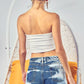 BiBi US Flag Theme Bleached Denim Shorts - Brand BiBi