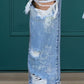 Beautiful Bea Distressed Straight Jeans with Pockets