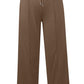 Drawstring Elastic Waist Wide Leg Pants