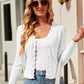 Button Up Long Sleeve Cardigan
