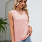 V-Neck Wide Strap Tank