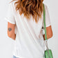 Graphic Round Neck Short Sleeve T-Shirt