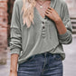 Mandy Drawstring Drop Shoulder Long Sleeve Hoodie