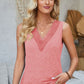 Lace Detail V-Neck Tank