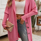 Devine Button Up Long Sleeve Hooded Cardigan