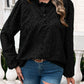 Devine Frill Round Neck Long Sleeve Shirt