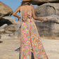 V-Neck Wide Leg Jumpsuit