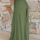 Drawstring Wide Leg Pants with Pockets