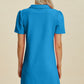 Double Take Full Size Texture Short Sleeve Dress
