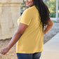 Basic Bae Bamboo Full Size V-Neck Short Sleeve T-Shirt