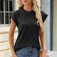 Round Neck Cap Sleeve T-Shirt