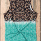 Leopard Round Neck Tank