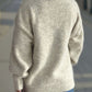 Round Neck Long Sleeve Sweater