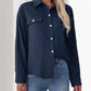 Perfee Buttoned Down Long Sleeve Shirt