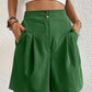 High Waist Shorts with Pockets