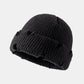 Distressed Cuffed Knit Hat
