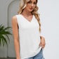 V-Neck Wide Strap Tank