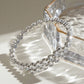 Stainless Steel Inlaid Zircon Bracelet
