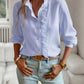 Devine Ruffle Trim Long Sleeve Shirt