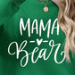 Letter Graphic Round Neck Long Sleeve Sweatshirt