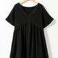 V-Neck Short Sleeve Dress