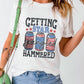 Graphic Round Neck Short Sleeve T-Shirt