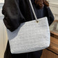 Polyester Texture Chain Tote bag