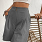 High Waist Shorts with Pockets
