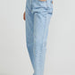 Pocketed Straight Leg Jeans