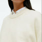 Round Neck Drop Shoulder Sweater