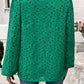 Devine Frill Round Neck Long Sleeve Shirt