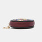 Nicole Lee USA Keychain Round Coin Purse