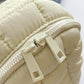 Quilted Nylon Crossbody  Bag
