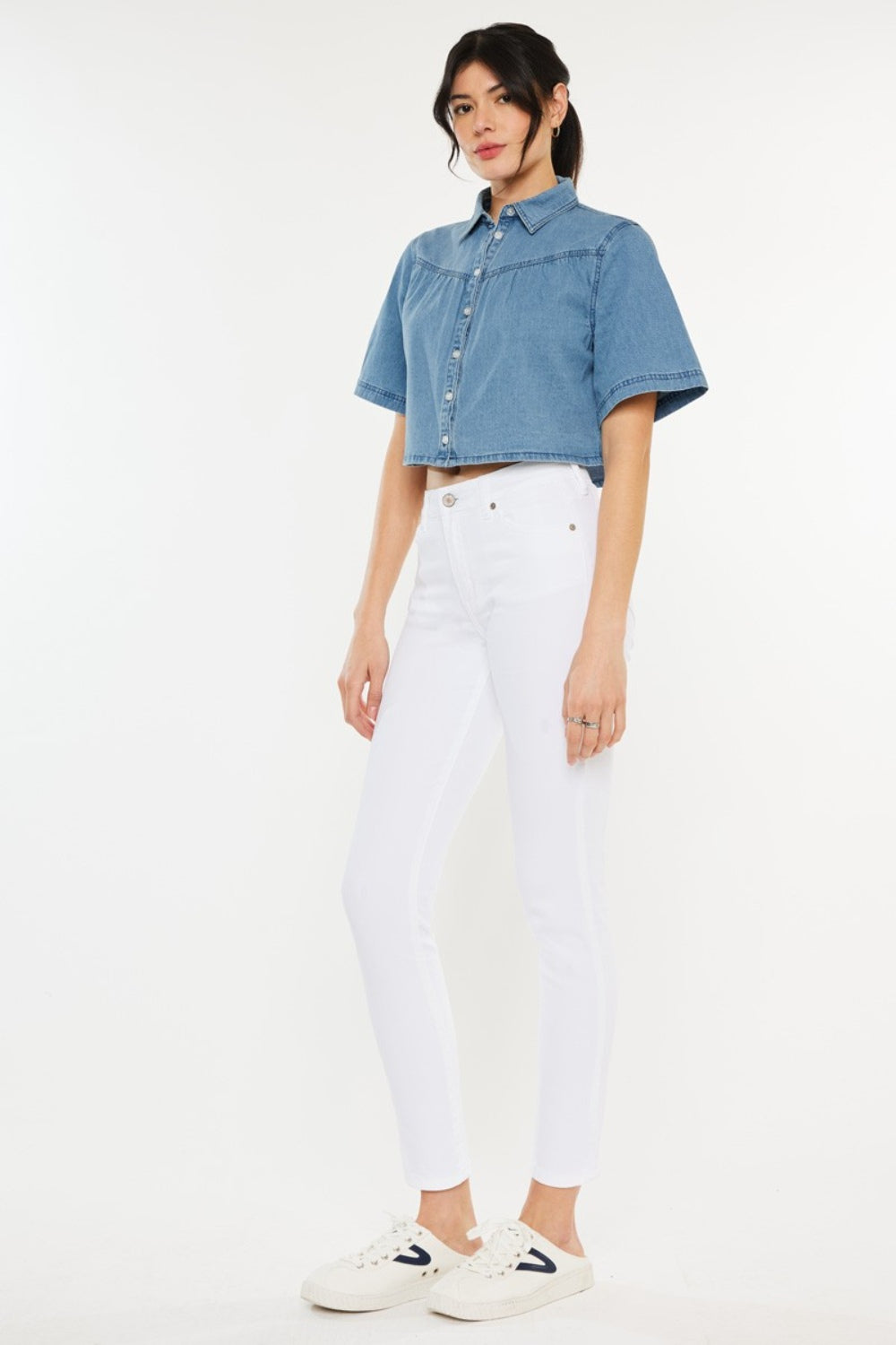 Kancan High Rise Ankle Skinny Jeans *