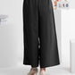 Wide Leg Elastic Waist Pants