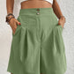 High Waist Shorts with Pockets