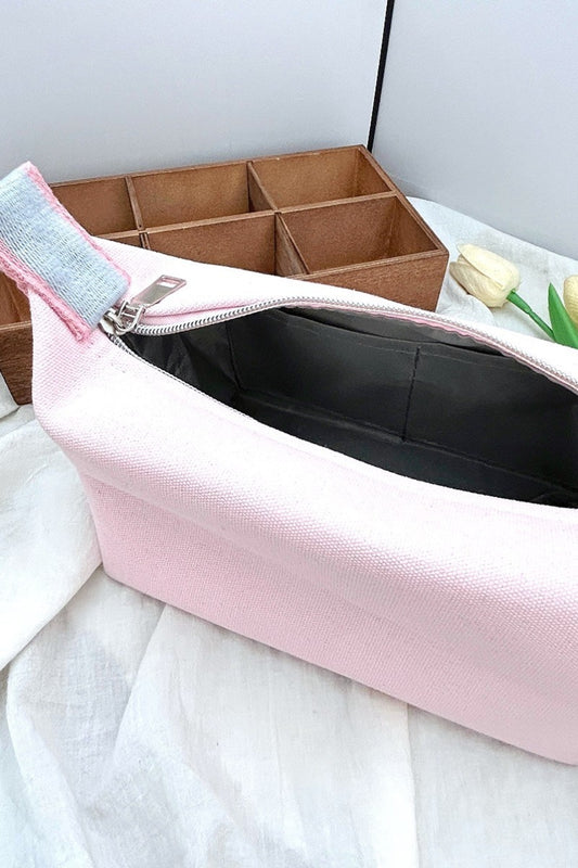 Zenana Waterproof Canvas Travel Cosmetic Bag- Brand Zenana