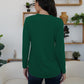 FAM-FAM Round Neck Long Sleeve T-Shirt