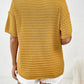 Round Neck Half Sleeve Knit Top