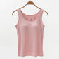 Full Size Wide Strap Modal Tank with Bra