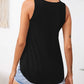 V-Neck Wide Strap Tank