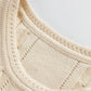 Embroidered Cable-Knit Round Neck Sweater Vest