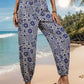 Beautiful Bea Printed Elastic Waist Pants