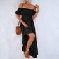 Tiered Smocked Short Sleeve Dress