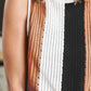 Color Block Round Neck Sweater Vest