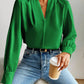 V Neck Long Sleeve Top