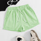 Beautiful Bea Drawstring Pocketed Elastic Waist Shorts