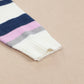 Plus Size Striped Long Sleeve Hooded Sweater